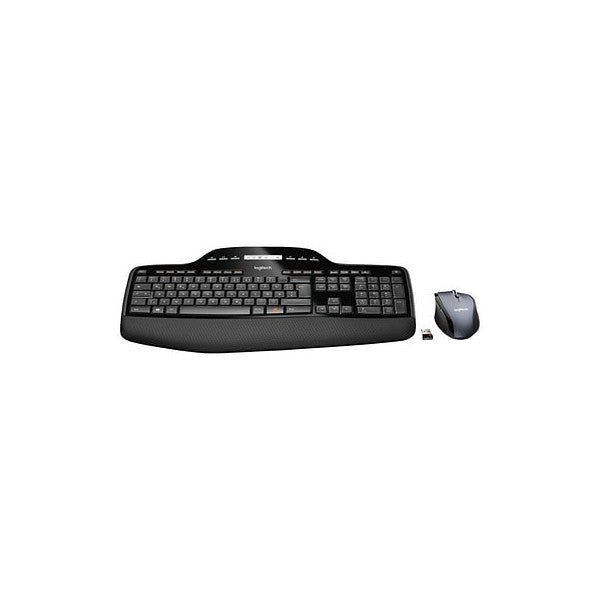 Logitech Desktop MK710 Wireless Keyboard & Mouse, Black